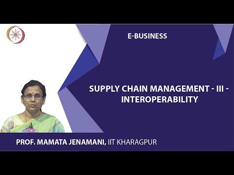 Supply Chain Management III interoperability