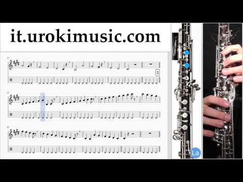 Lezioni di Oboe Charlie Puth & Selena Gomez - We Don't Talk Anymore Tutorial Spartito Parte#1 um-276