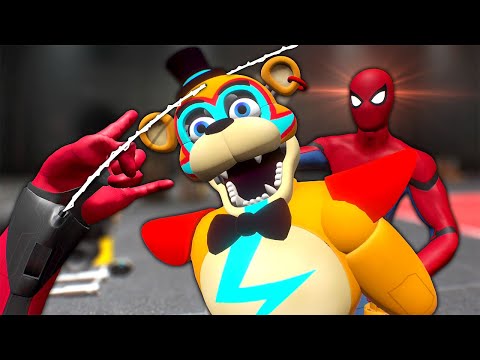 We TORTURED Freddy with Spider-Man Powers - Boneworks VR Multiplayer