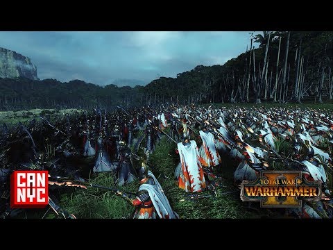 Phoenix Guards vs. Har Ganeth Executioners [Total War: Warhammer II]