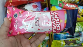 Drama buying crispy strawberry ice cream at Indomaret ⁉️ I like strawberry ice cream #icecream