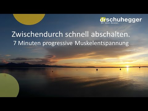 7 Minuten progressive Muskelentspannung nach Jacobson - Im Sitzen zwischendurch schnell abschalten.