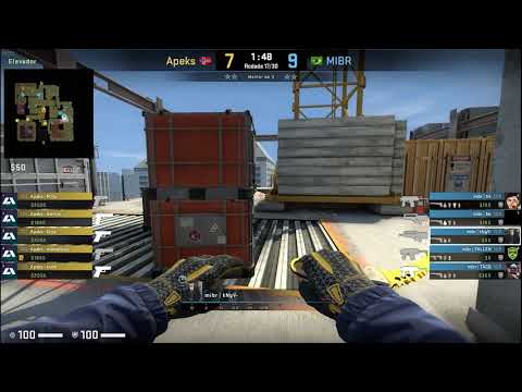 Pov kNgV (42/40) CS GO DEMO - VERTIGO - 23 MIBR VS 25 APEKS (LOOT.BET S7 08/09/2020)