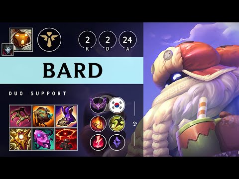 Bard Support vs Seraphine - KR Master Patch 25.07