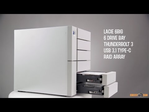 LACIE 6big Thunderbolt 3 6-Bay RAID Storage ARRAY