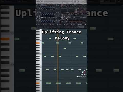 Uplifting Trance Melody / VST - Parawave RAPID. Follow for more.