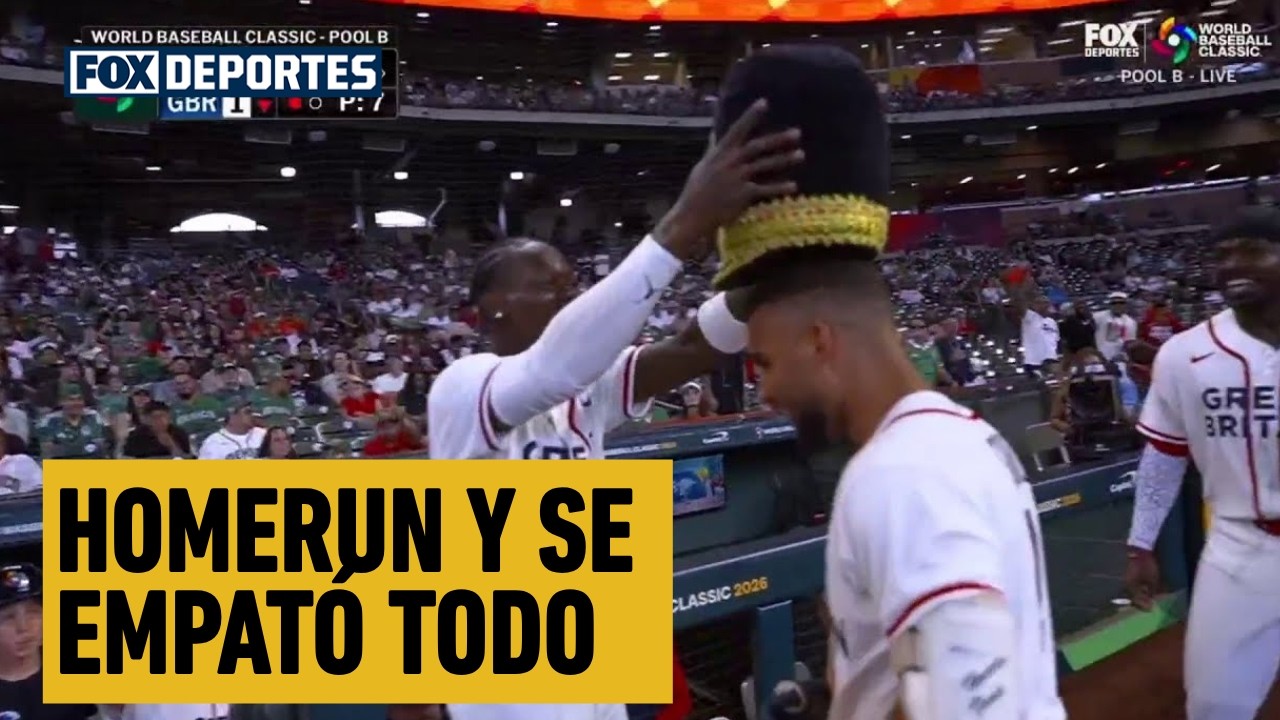 HOMERUN Y SE EMPATÓ TODO | Mexico 1-1 Great Britain | #WBCenFOX