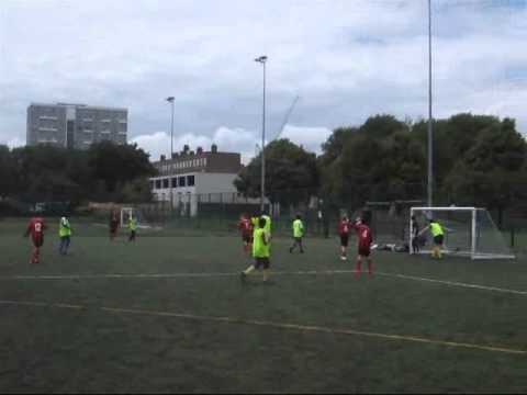 Wapping Warriors vs Rainbow- 9th July 2011- Marc's hat-trick