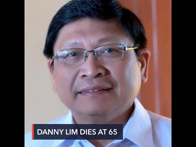MMDA chair Danny Lim dies