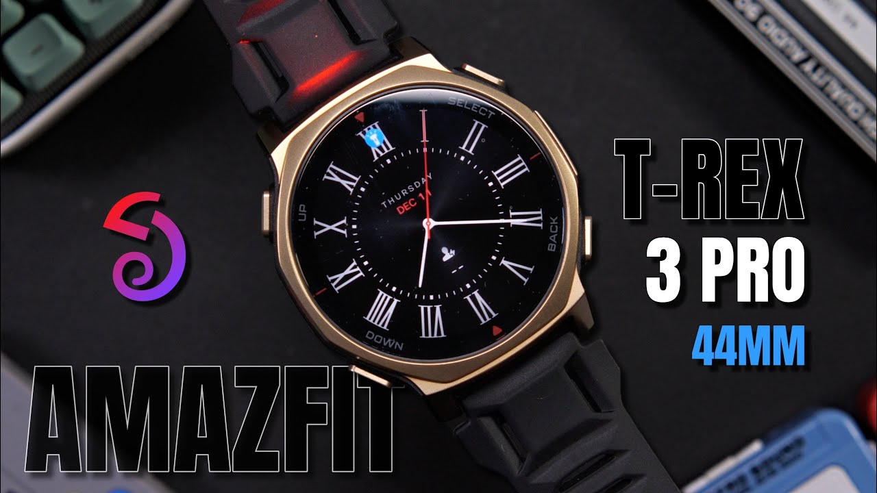Amazfit T-REX 3 Pro 44mm ⌚ El mejor RELOJ INTELIGENTE deportivo de 2025 | Review