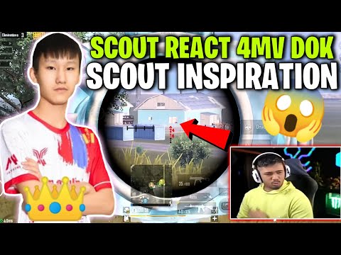 Scout React 4MV Dok 😱 Scout *SHOCKED* By This Player Spray🔥