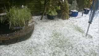 preview picture of video 'Hailstorm, May 07 2012, Gloucestershire HD 1080p'