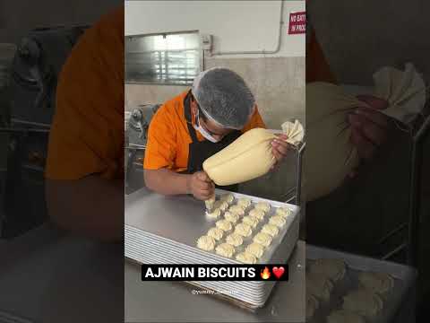 AJWAIN BISCUITS 🔥🍪 || #shorts