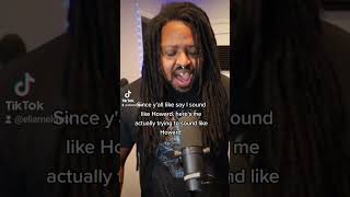 No, I don&#39;t sound like Howard Jones.