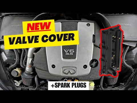 Infiniti Valve Cover Gasket and Spark Plug Replacement G35 G37 FX EX NISSAN