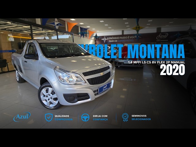 Vídeo CHEVROLET MONTANA 1.4 MPFI LS CS 8V FLEX 2P MANUAL