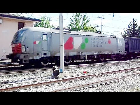 Vectron E191 CFI in transito veloce a Portogruaro