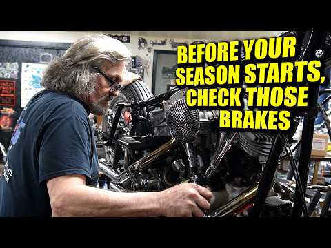 SHOVELHEAD SPRING FACE LIFT PT1/ WAGNER REAR BRAKE REBUILD, FRONT END CHANGE, WIRING NEEDS ATTENTION