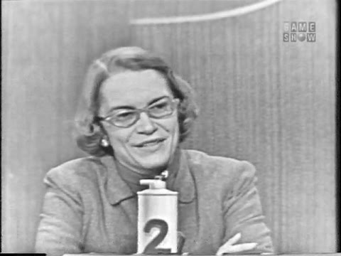 To Tell the Truth - Mother of the McGuire Sisters; PANEL: Betty White (Feb 3, 1959)