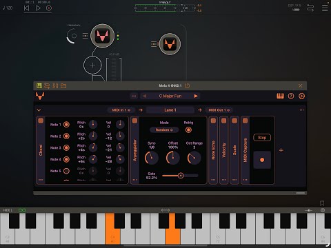 MIDI Capture Demo — A MIDI recorder module introduced in Mela 4.4
