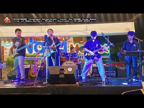 NIGHTMARE (Avenged Sevenfold) - Cover by OZONE Kids Band ***Freaking Version