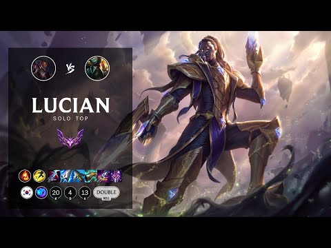 Lucian Top vs Gangplank - KR Master Patch 12.11