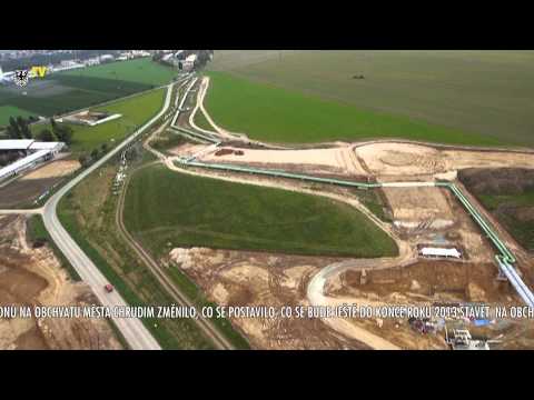 Obchvat města Chrudim - 40 dnů na obchvatu i nad obchvatem - 15.10.2013