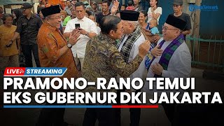Pramono Anung-Rano Karno Disambut Pelukan Hangat Fauzi Bowo, Eks Gubernur DKI Jakarta