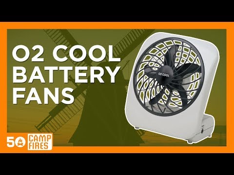 Camping Gear: 02 Cool Battery Powered Fans