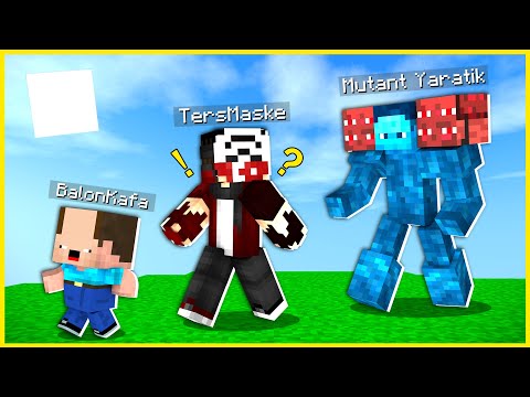 BALON KAFA KÖYÜNE MUTANT YARATIK GELDİ !! - Minecraft