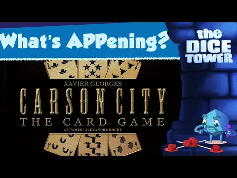 What's APPening - Carson City: The Card Game - YouTube
