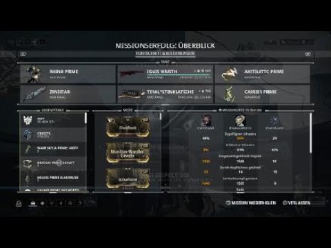 Warframe 100 Minuten Corpus Überleben / Meso Riss