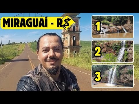 3 cachoeiras em Miraguaí - RS: Mangueirão, Moinho e Tigre