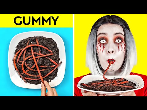 WHAT IF YOUR BFF IS A ZOMBIE || Sneak Snacks Into The Movies! Cool Pranks & Hacks by 123 GO! FOOD