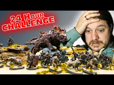 Speed Painting An Army in 24 Hours!