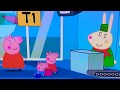 Nick Jr PEPPA PIG S Holiday Plane Playset Travel Toy Hunting Surprises Mickey Minnie Mouse