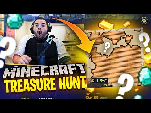 THE ULTIMATE MINECRAFT TREASURE HUNT WITH MY BEST FRIEND! (Minecraft)