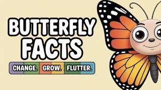How Do Caterpillars Turn Into Butterflies? | Butterfly Facts for Kids