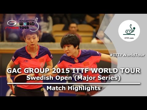 Swedish Open 2015 Highlights: LIN Ye/ZHOU Yihan vs CHEN Meng/MU Zi (Final)