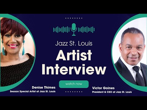 Interview with Denise Thimes at Jazz St. Louis