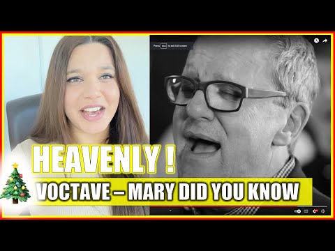 New Christmas Music Reaction! Voctave - Mary Did You Know | MUSIC REACTION VIDEO #christmasmusic