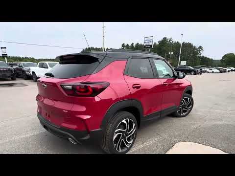 2026 Chevrolet TrailBlazer AWD 4dr RS in Red for sale at Boyer Chevrolet Buick GMC Bancroft in Bancroft, ON