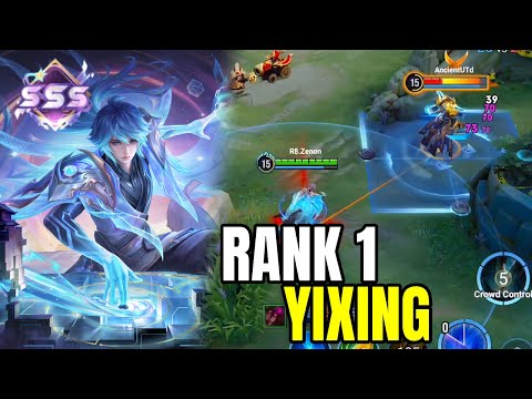 Top 1 Yixing Plays! HIGH RANK DOMINATION | Honor of Kings