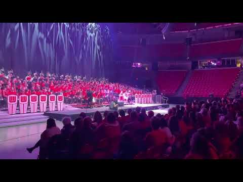 University of Wisconsin Varsity Band Concert 2023 pt 5: Mercy Mercy Mercy with drum set solos
