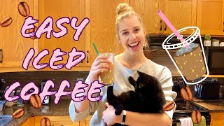 EASY ICED COFFEE *COOKING WITH SAR*