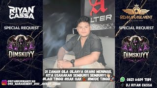 Download lagu RIYAN CASSA ~ DIMSKUYY | DJ PACAR SELINGAN X DJ SESI POTRET | DJ JUNGLE PARGOY FULL BASS KENCANG ‼️ mp3