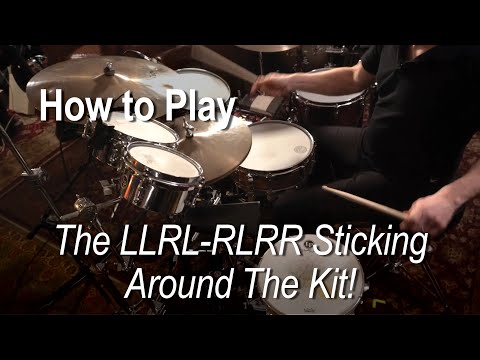 The LLRL-RLRR Sticking Applied Around the Drums | Stanton Moore
