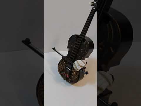 Halloween Decoración Animada Violín Calavera Día De Muertos | Envío gratis