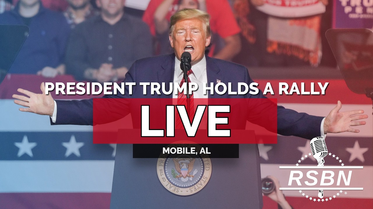 LIVE: President Trump Holds a Rally in Mobile, AL - 10/02/26