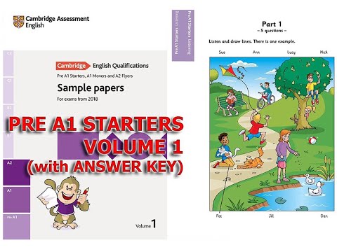 Starters SAMPLE TESTS Volume 1 - Listening Test 1 | Lớp Học Thầy Mol
